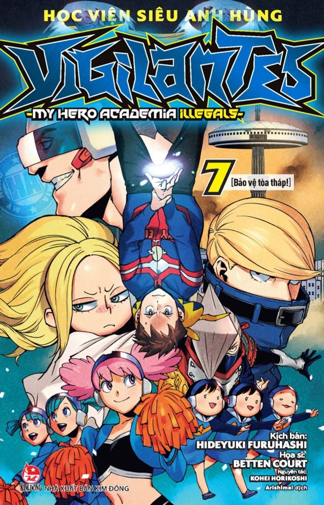 Học Viện Siêu Anh Hùng Vigilantes - My Hero Academia Illegals Tập 7: Bảo Vệ Tòa Tháp!