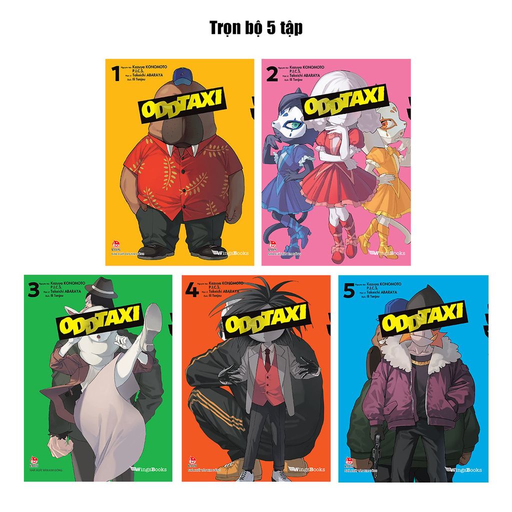 Oddtaxi –  Combo Tập 1 - 5 (Trọn Bộ)