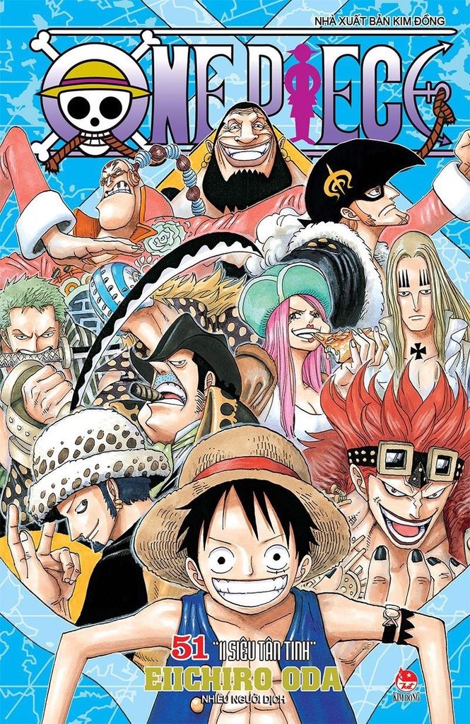 One Piece Tập 51: 11 Siêu Tân Tinh (Tái Bản 2022)