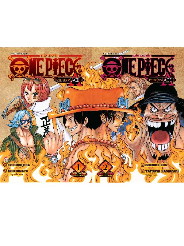 Combo One Piece Tiểu Thuyết Chuyện Về Ace Tập 1 Tập 2 Hikaru Shop Combo One Piece Tiểu Thuyết Chuyện Về Ace Tập 1 Tập 2 Hikaru Shop