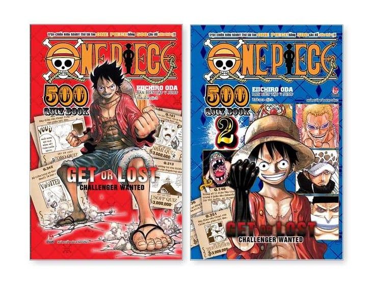 Combo One Piece 500 Quiz Book Tập 1 Tập 2 Hikaru Shop Combo One Piece 500 Quiz Book Tập 1 Tập 2 Hikaru Shop