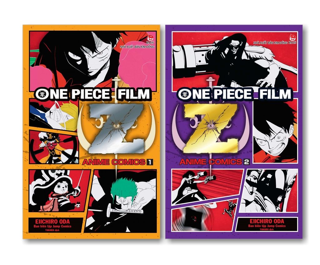 [Combo] Anime Comics: One Piece Film Z (2 Cuốn)