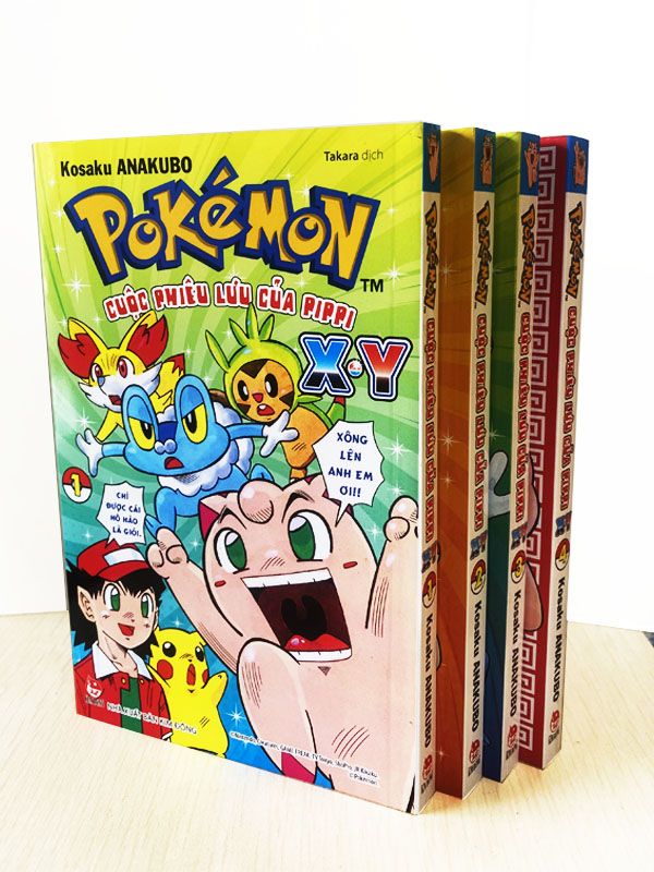 Pokémon - Cuộc Phiêu Lưu Của Pippi X.Y Trộn Bộ (Tập 1 - 5)