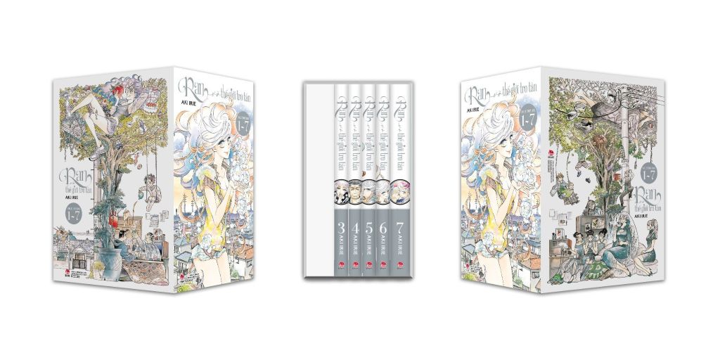 Boxset Ran Và Thế Giới Tro Tàn Tập 3 - 7