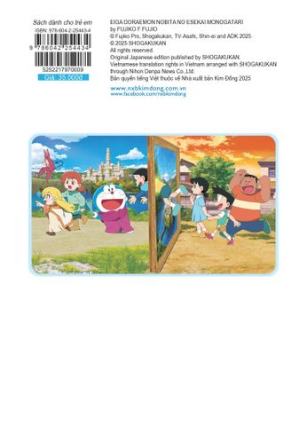 Doraemon Movie Story Màu: Nobita Và Cuộc Phiêu Lưu Vào Thế Giới Trong Tranh