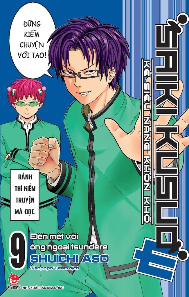 Saiki Kusuo - Kẻ siêu năng khốn khổ - Tập 9: Đến mệt với ông ngoại Tsundere
