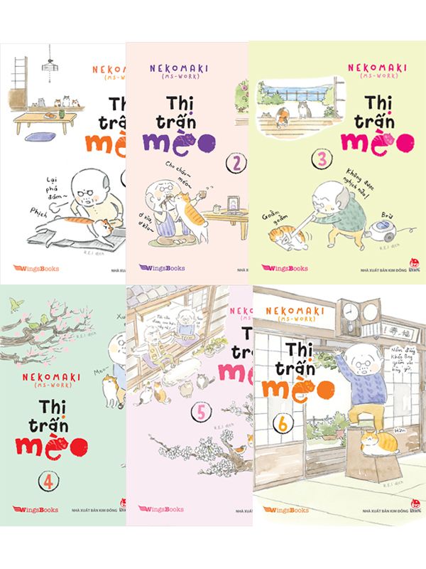 [Combo] Thị Trấn Mèo Tập 1-6