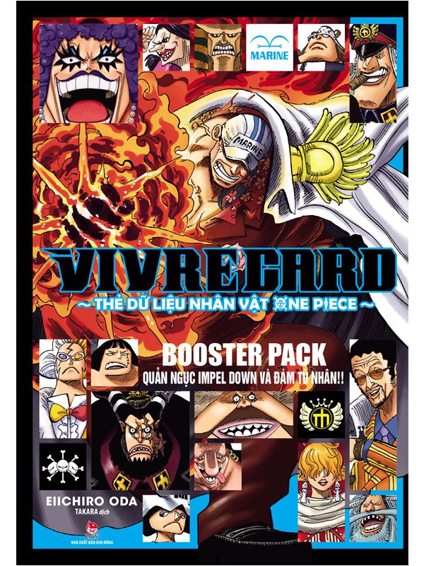 Vivre Card - Thẻ Dữ Liệu Nhân Vật One Piece - Pack 5