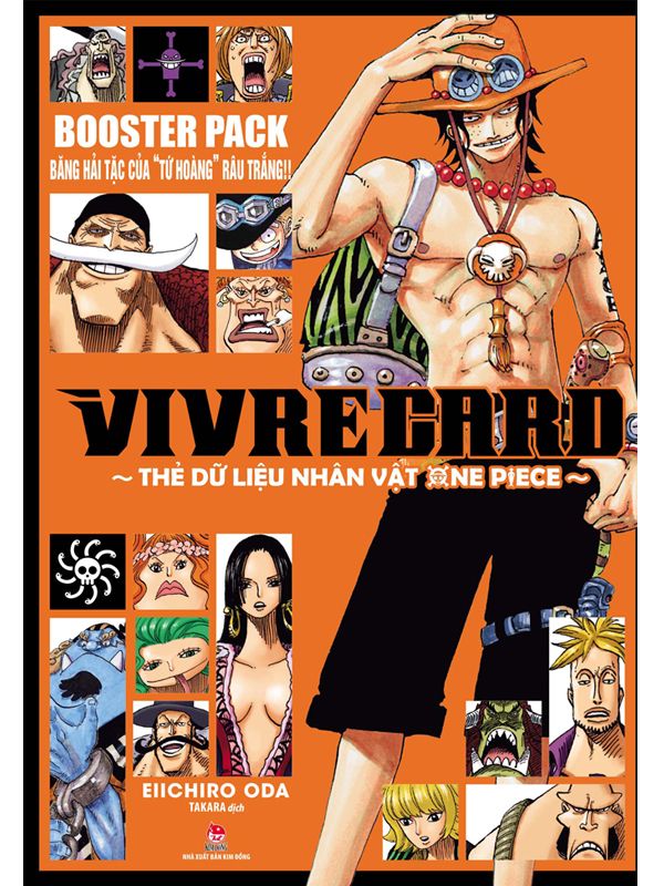 Vivre Card - Thẻ Dữ Liệu Nhân Vật One Piece - Pack 7