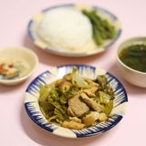  Combo Cơm + Thịt Kho Dưa + Rau + Canh 