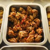  Combo Cơm + Gà Xào Lăn + Rau + Canh 