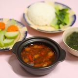  Combo Cơm + Kho Quẹt Chấm Rau Củ + Canh 