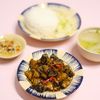  Combo Cơm + Ốc Bươu Xào Sả Ớt + Rau + Canh 