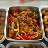  Combo Cơm + Sườn Xào Chua Ngọt + Rau + Canh 