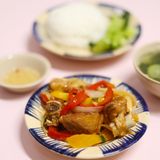  Combo Cơm + Sườn Xào Chua Ngọt + Rau + Canh 
