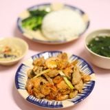  Combo Cơm + Tép Rang Thịt + Rau + Canh 