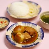  Combo Cơm + Thịt Kho Trứng + Rau + Canh 