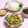  Combo Cơm + Thịt Xào Đậu Ve + Rau + Canh 