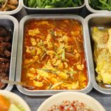  Combo Cơm + Trứng Cút Sốt Cà Chua + Rau + Canh 