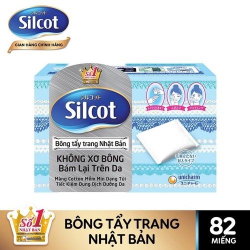 Silcot_Bông Tẩy Trang Nhật Bản 82M