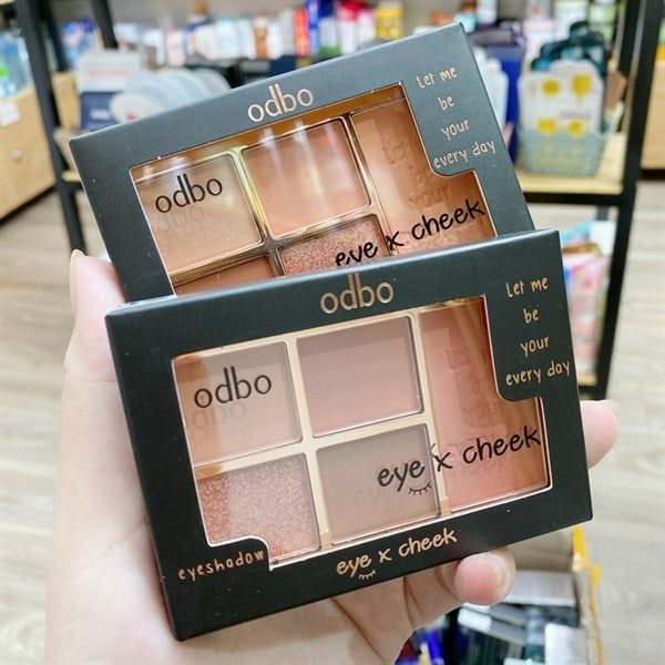 Bảng Phấn Mắt Và Má Hồng Odbo Eye x Cheek OD1044 No.3