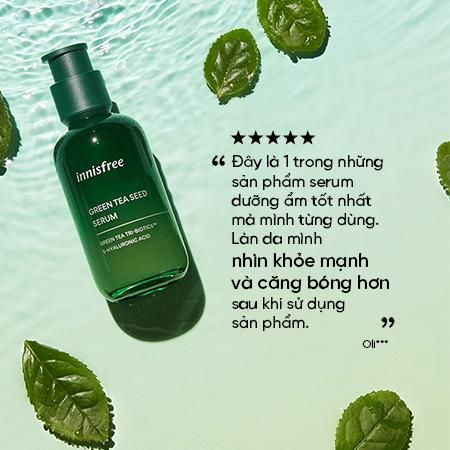 INNISFREE_Serum Dưỡng Ẩm Green Tea Seed Tri-biotics 80ml