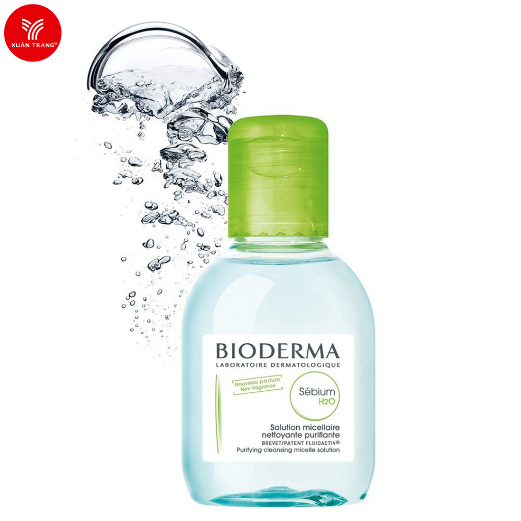 BIODERMA_Nước Tẩy Trang Cho Da Dầu 100Ml (Xanh Lá)