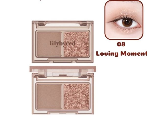 LILYBYRED_Phấn Mắt 2 Ô Little Bitty Moment Shadow #08