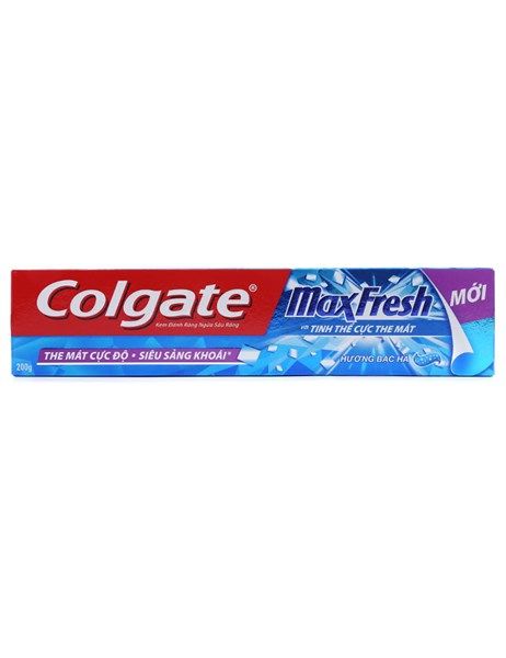 Colgate_Kem Đánh Răng Maxfresh Hương Bạc Hà 200g