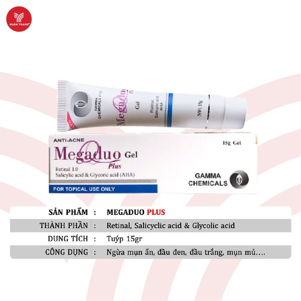 MEGADUO_Plus Gel Trị Mụn Và Vết Thâm 15g