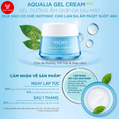 Vichy_Kem Dưỡng Aqualia Thermal Gel Rehydrating Cream 50 ml