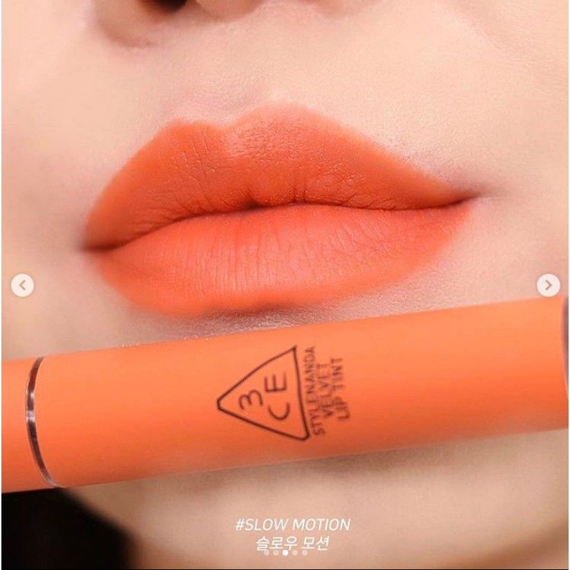 3CE_Son Kem Velvet Lip Tint #Slow Motion