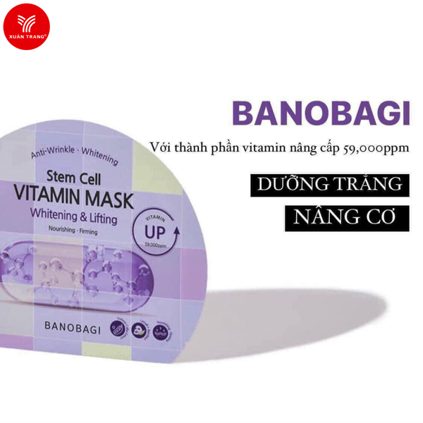 Banobagi_Mặt Nạ Stem Cell Vitamin Mask Whitening & Lifting 30g