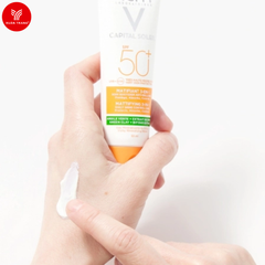 Vichy_Kem Chống Nắng Chống Ô Nhiễm & Bụi Mịn Capital Soleil 3in1