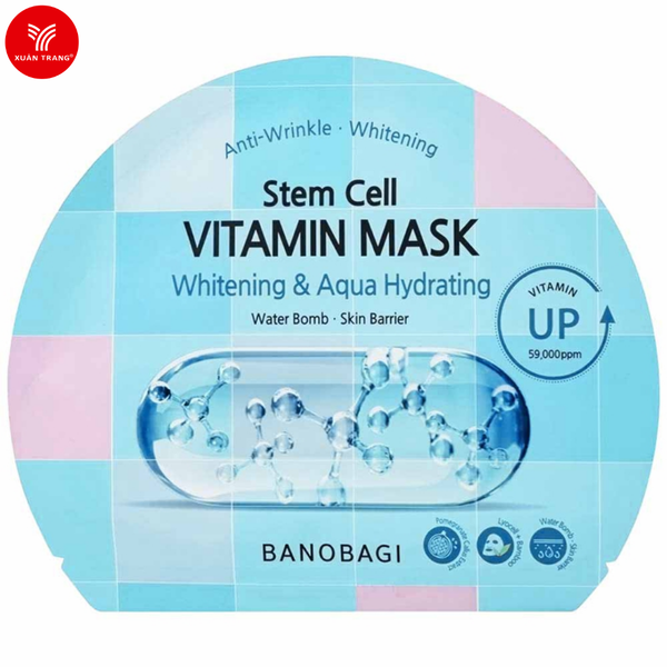 BANOBAGI_Mặt Nạ Stem Cell Vitamin Mask Whitening & Aqua Hydrating 30g