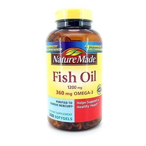 Nature Made_Viên Uống Dầu Cá Bồ Sung Omega 3 200 Viên