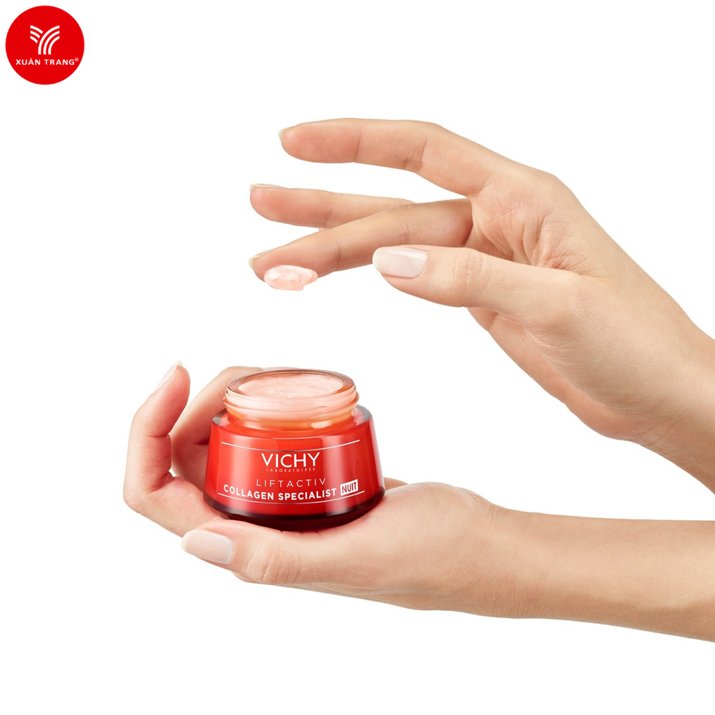 VICHY_Kem Dưỡng Sáng Da, Mờ Thâm Nám Ban Đêm 50ml