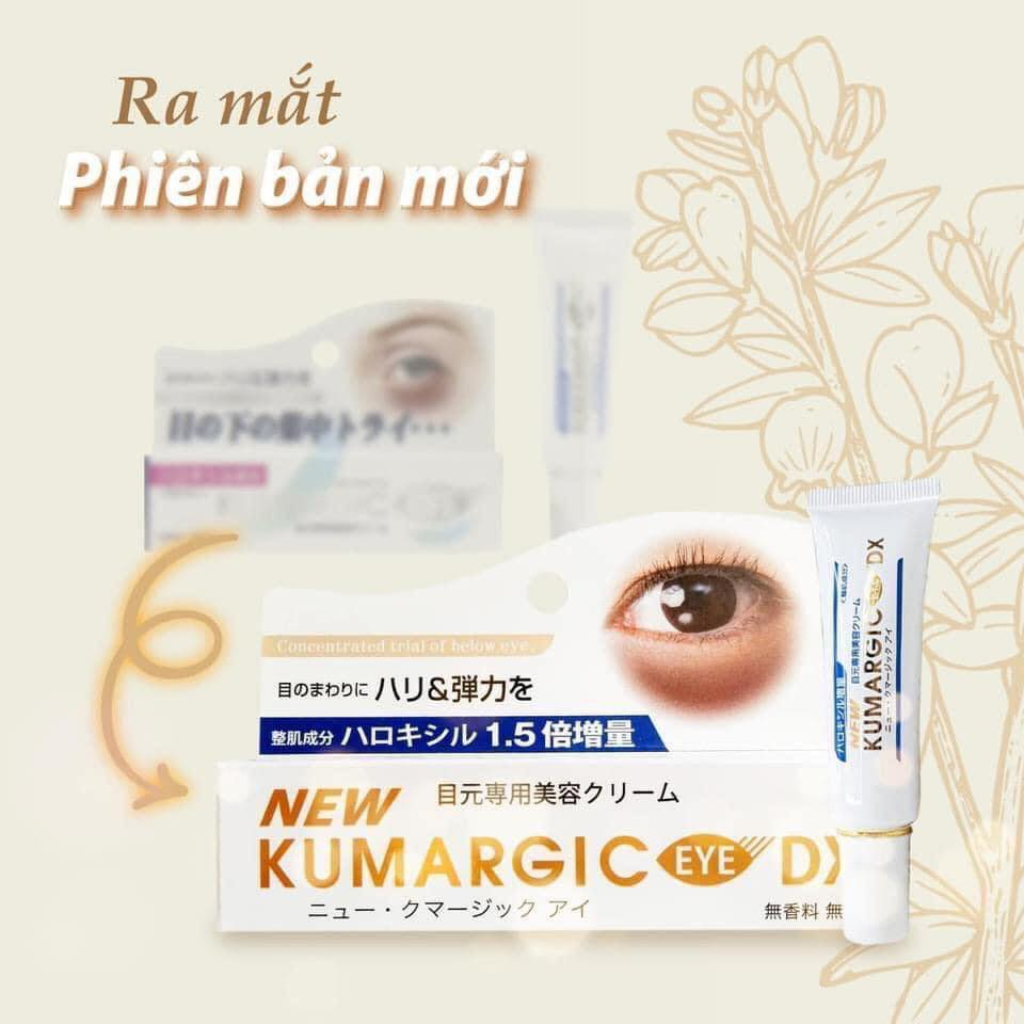 Kumargic_Kem Dưỡng Trị Thâm Quầng Mắt New DXKumargic_Kem Dưỡng Trị Thâm  Quầng Mắt New DX – Xuân Trang