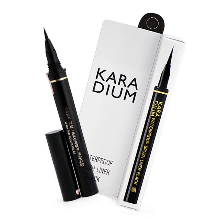 Karadium_Kẻ Mắt Nước Waterproof Brush Liner Black