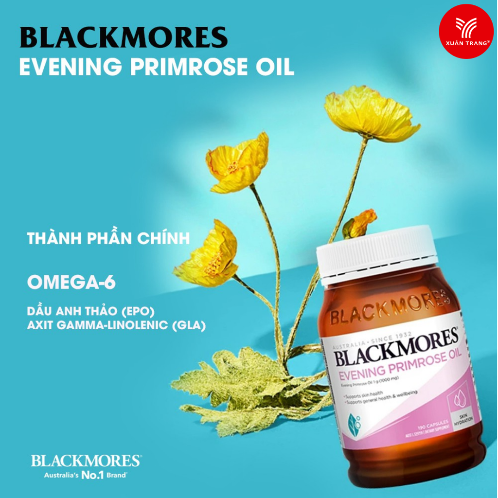 BLACKMORES_Dầu Hoa Anh Thảo Evening Primrose Oil 190 Viên