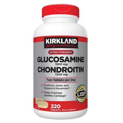 Kirkland- Viên uống bổ xương khớp Glucosamin & Chondroitin 220v