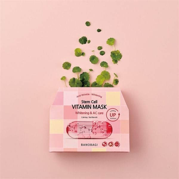 BANOBAGI_Mặt Nạ Stem Cell Vitamin Mask Whitening & AC Care Mới 30g