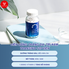 Transino_Viên Uống Trắng Da, Trị Nám Tàn Nhang White C