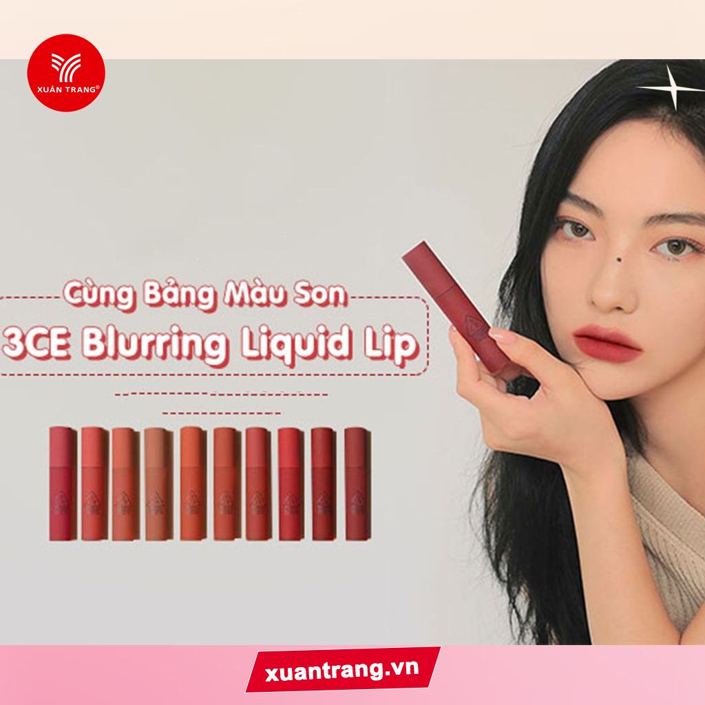 3CE_Son Kem Blurring Liquid Lip #Start Now