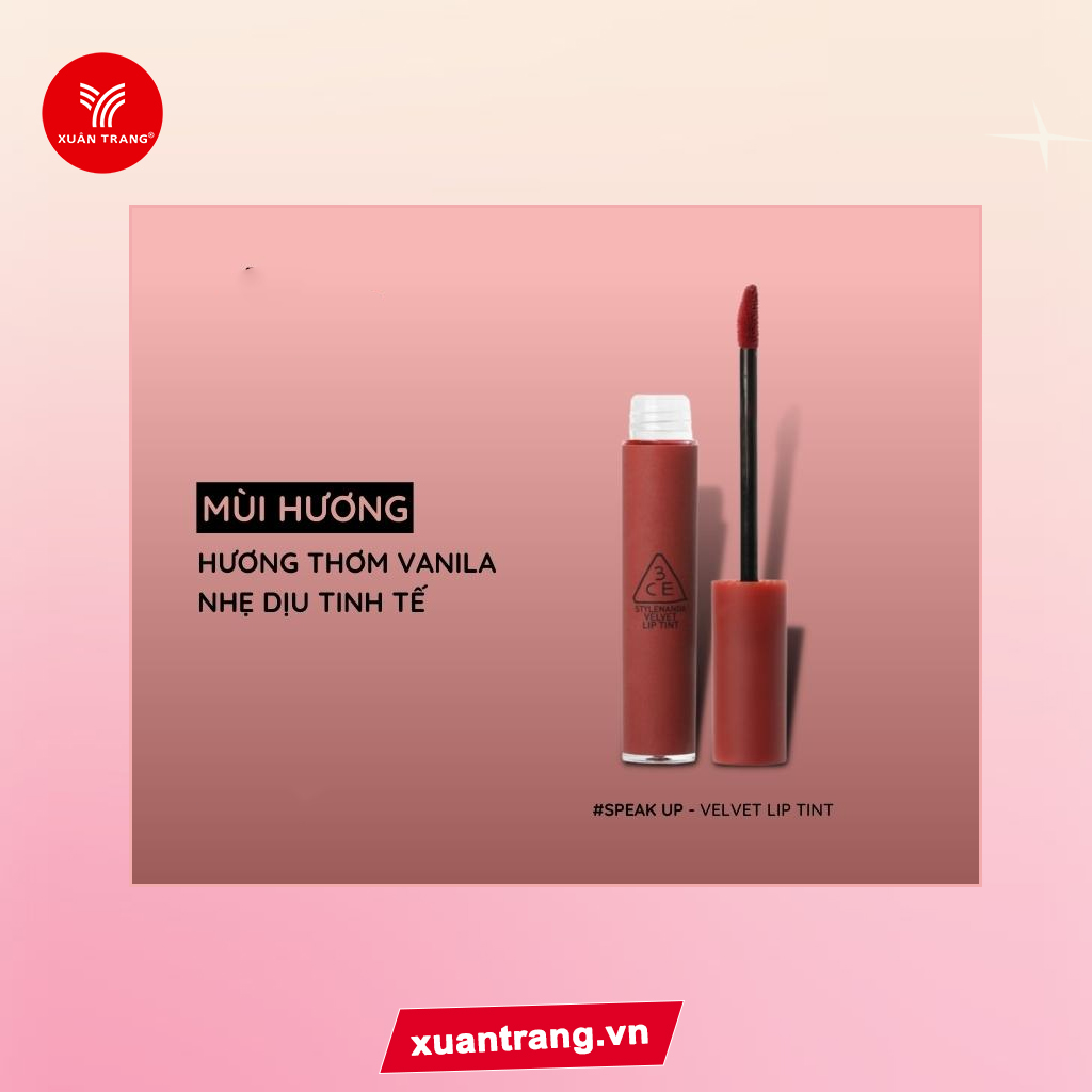 3CE_Son Kem Velvet Lip Tint #Speak Up