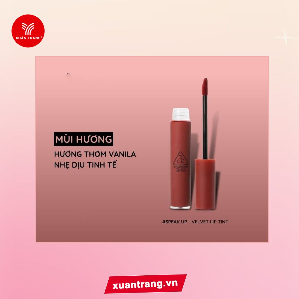 3CE_Son Kem Velvet Lip Tint #Speak Up