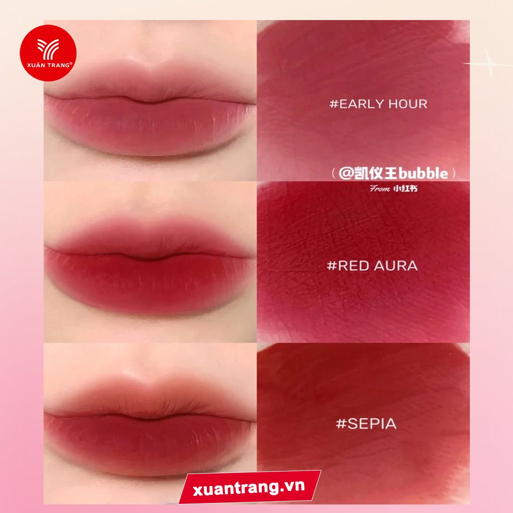 3CE_Son Kem Velvet Lip Tint Mystic Moods #Red Aura