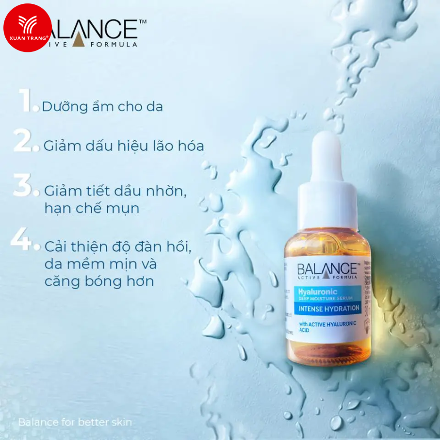 Balance_Serum Cấp Nước Hyaluronic Deep Moisture 30ml