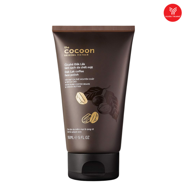 Cà Phê Đắk Lắk Làm Sạch Da Chết Cho Mặt Cocoon 150ml