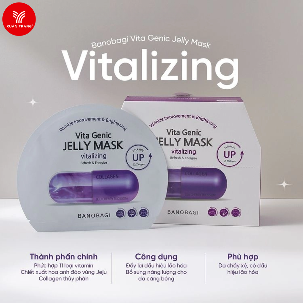 Banobagi_Mặt nạ Vita Genic Jelly Mask Vitalizing Refresh & Energize